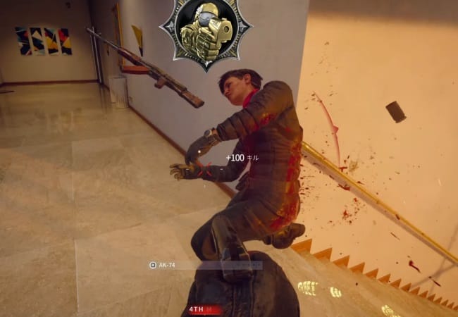 COD BO6の9MM PMで戦闘